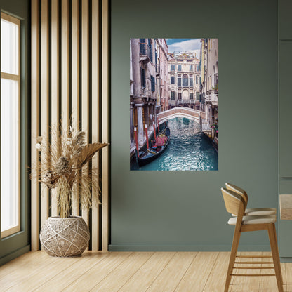 GONDOLA GLIDE Poster verticale staccabile e attaccabile
