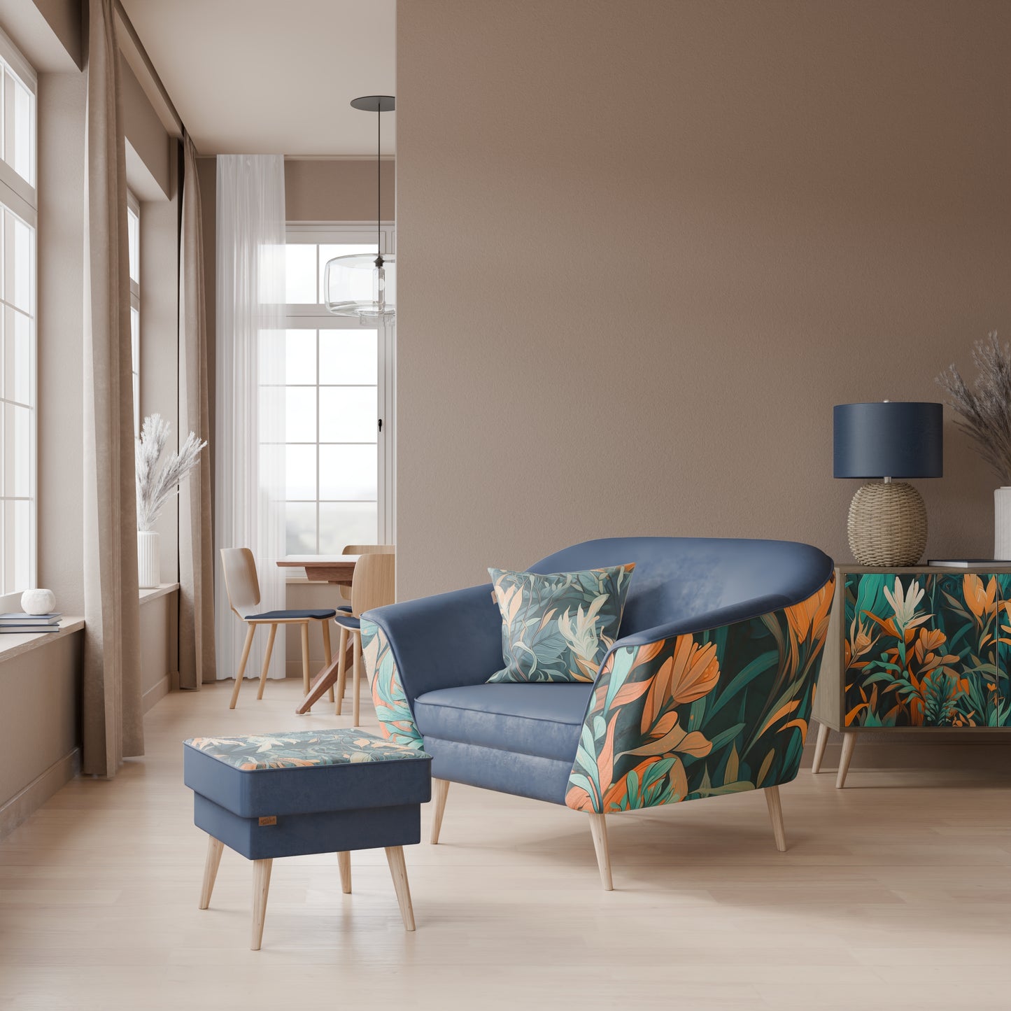 FLORAL SERENITY AURORA Poltrona