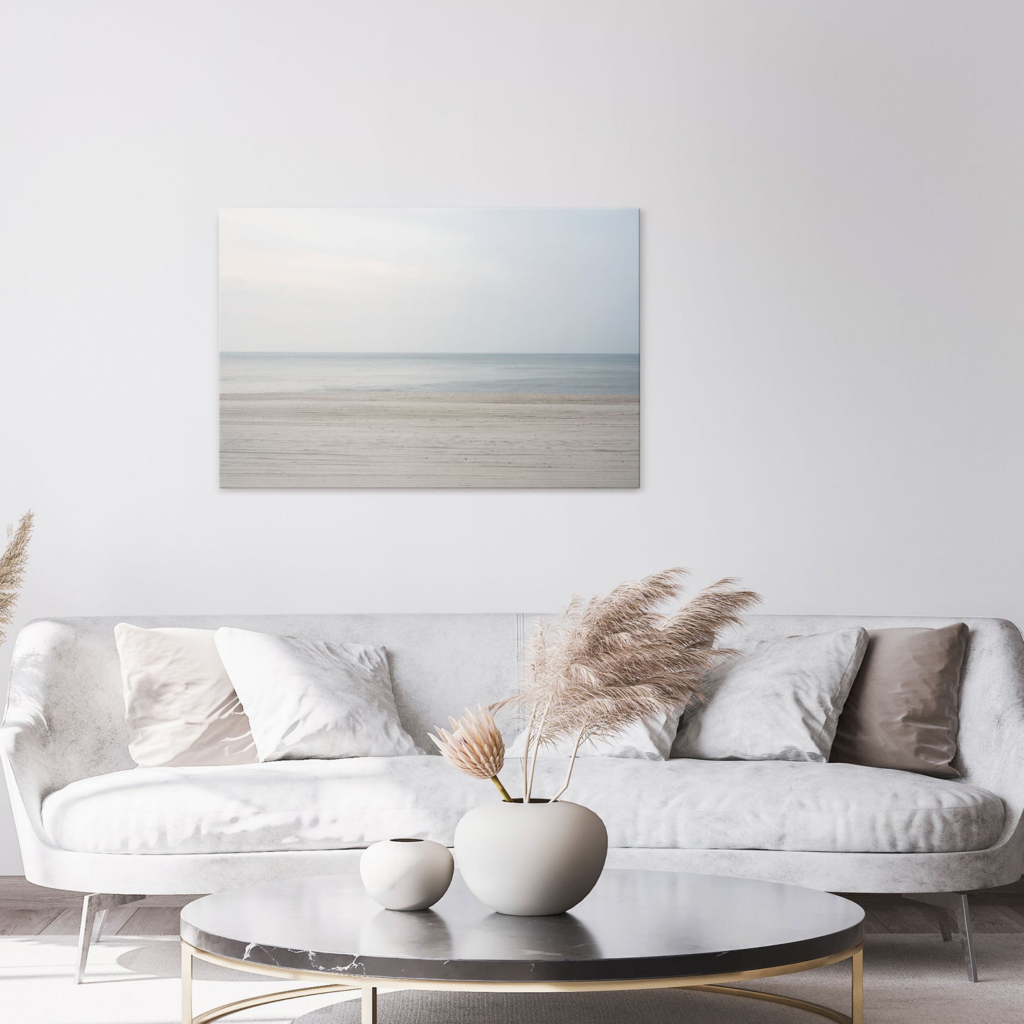 MISTY SEAS OF CALM Stampa su tela orizzontale