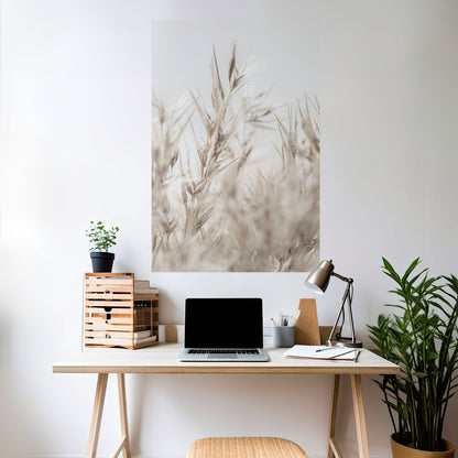 Poster verticale staccabile e attaccabile TRANQUIL GRASSES