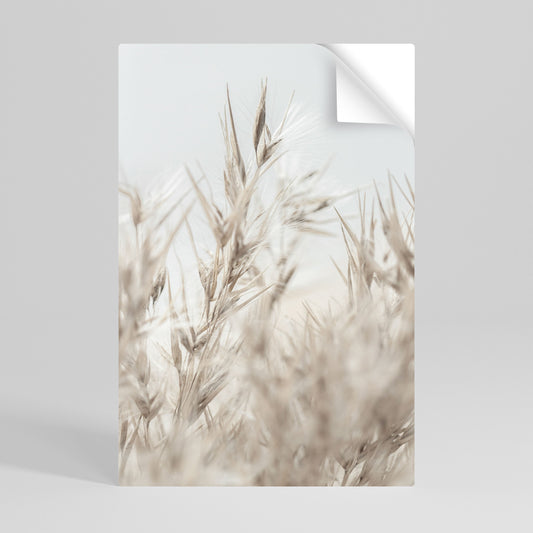 Poster verticale staccabile e attaccabile TRANQUIL GRASSES