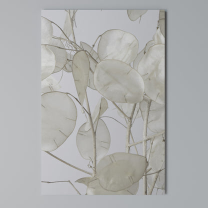 SILKY FOLIAGE WHISPERS Stampa su Tela Verticale
