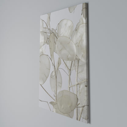 SILKY FOLIAGE WHISPERS Stampa su Tela Verticale