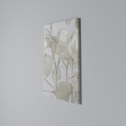 SILKY FOLIAGE WHISPERS Stampa su Tela Verticale