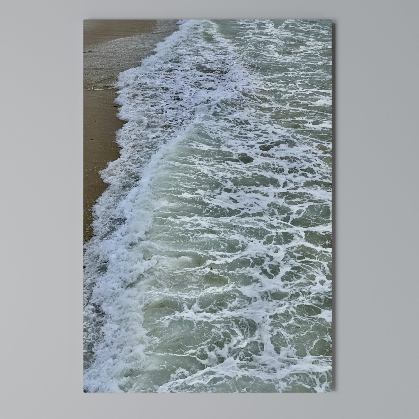 WAVES OF TIME Stampa su Tela Verticale