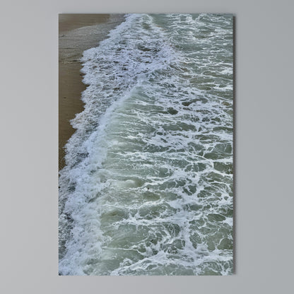 WAVES OF TIME Stampa su Tela Verticale