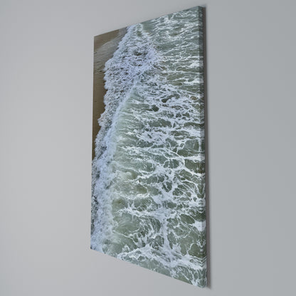 WAVES OF TIME Stampa su Tela Verticale