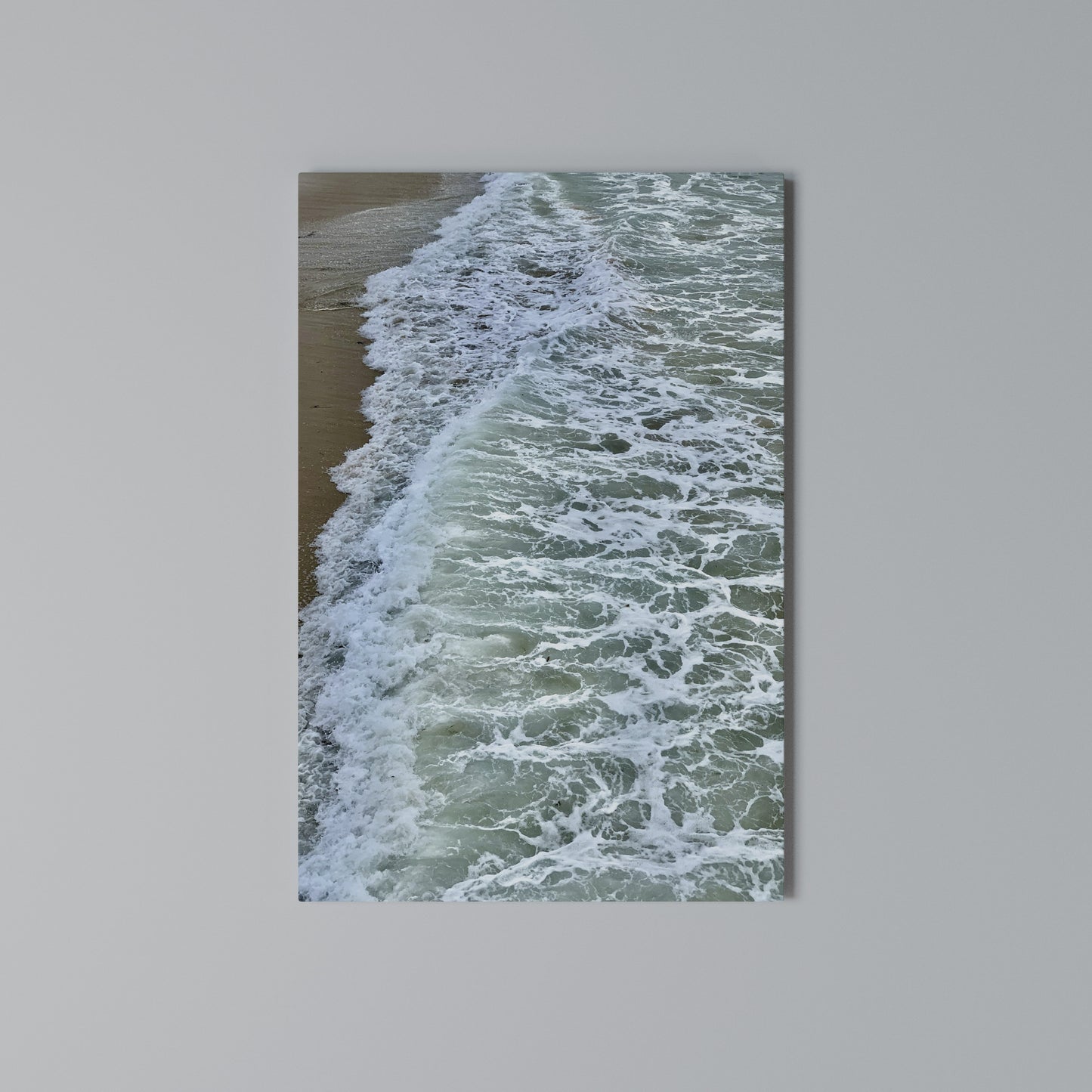 WAVES OF TIME Stampa su Tela Verticale