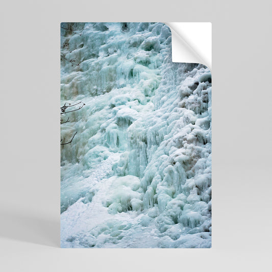 Poster verticale FROSTED WHISPERS stacca e attacca