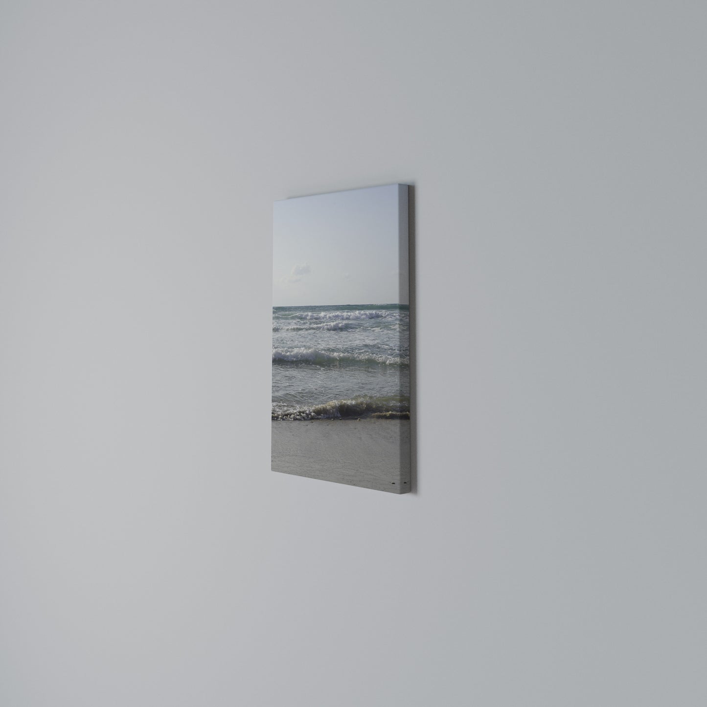 WAVES OF TRANQUILITY Stampa su Tela Verticale