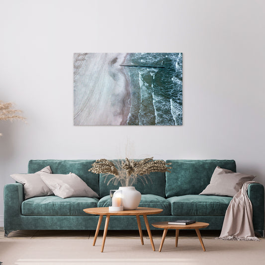 TIDE’S SILENT WHISPER Stampa su tela orizzontale