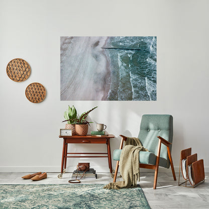 Poster orizzontale staccabile e attaccabile TIDE'S SILENT WHISPER