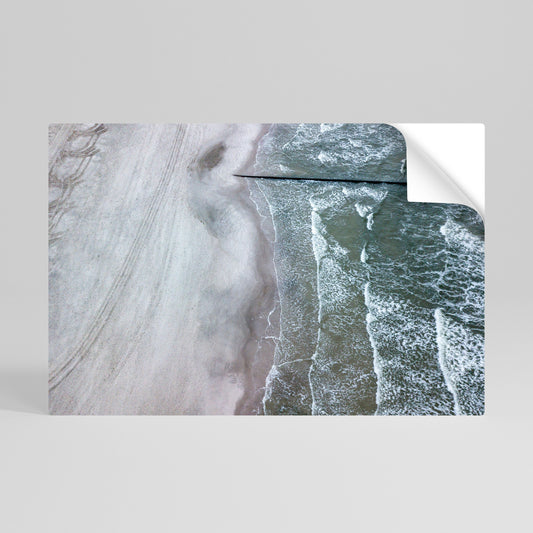 Poster orizzontale staccabile e attaccabile TIDE'S SILENT WHISPER