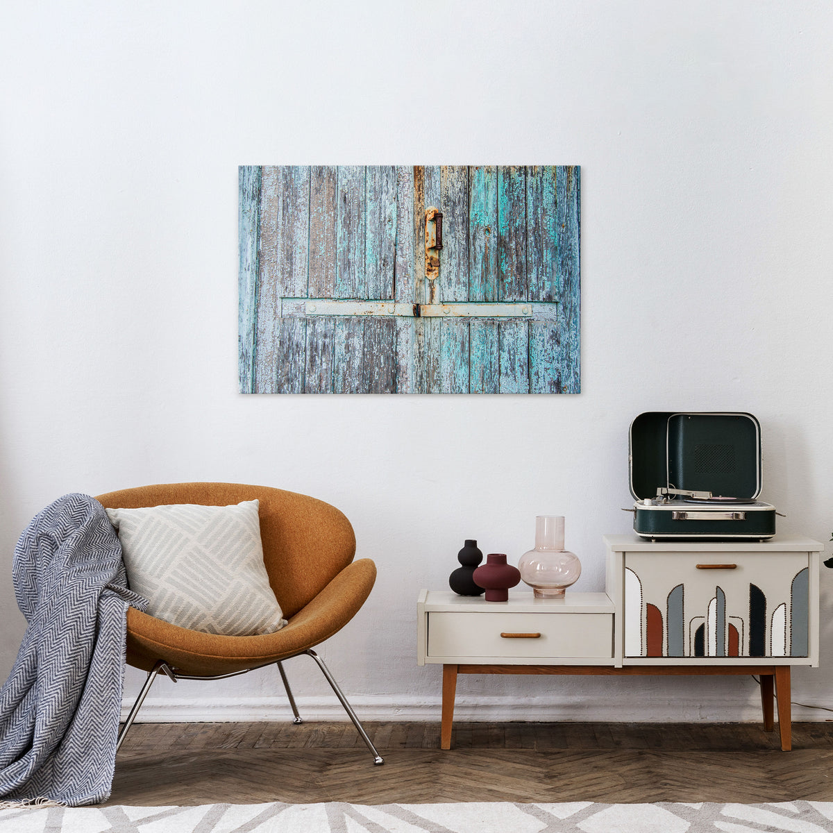 VINTAGE DOORWAY DREAMS Stampa su tela orizzontale