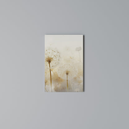 DREAMY DANDELION FIELDS Stampa su Tela Verticale