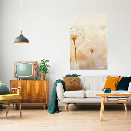 CAMPI DI DOSASIO DA SOGNO Poster verticale staccabile e attaccabile