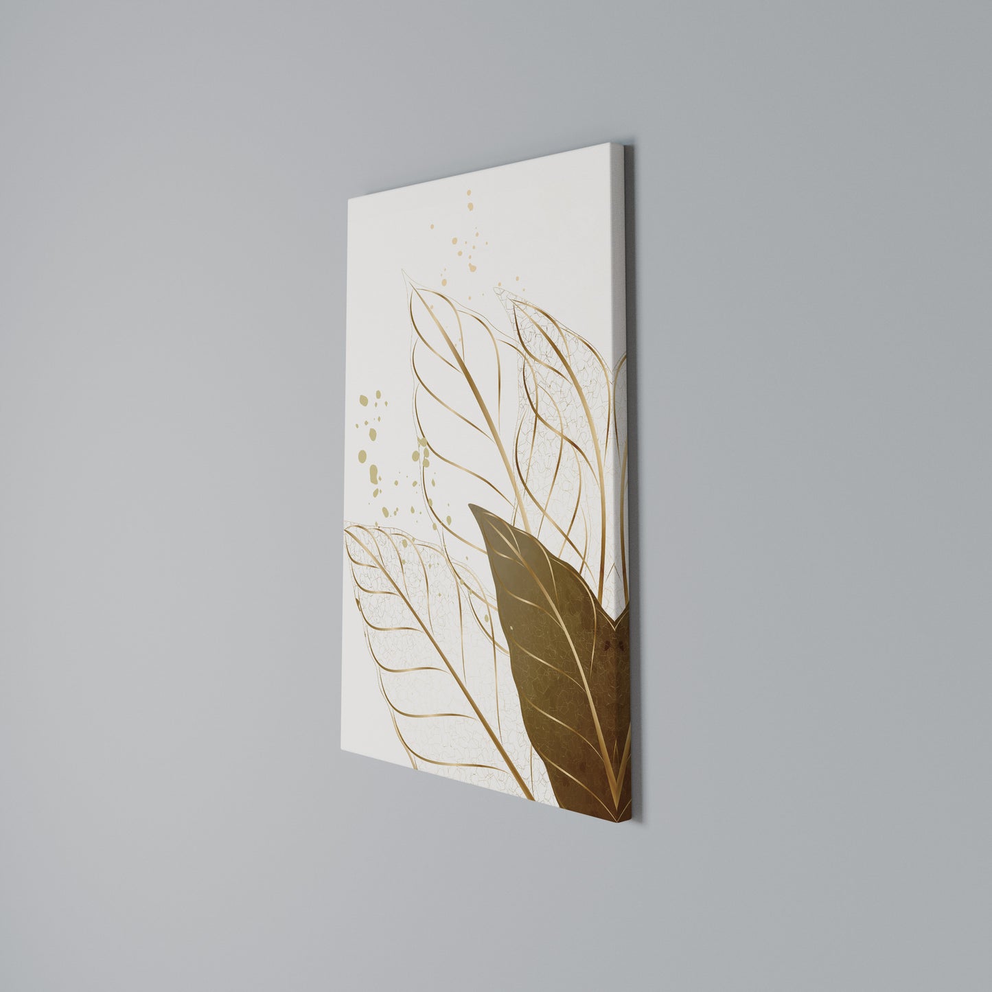 ELEGANCE IN FOLIAGE Stampa su Tela Verticale