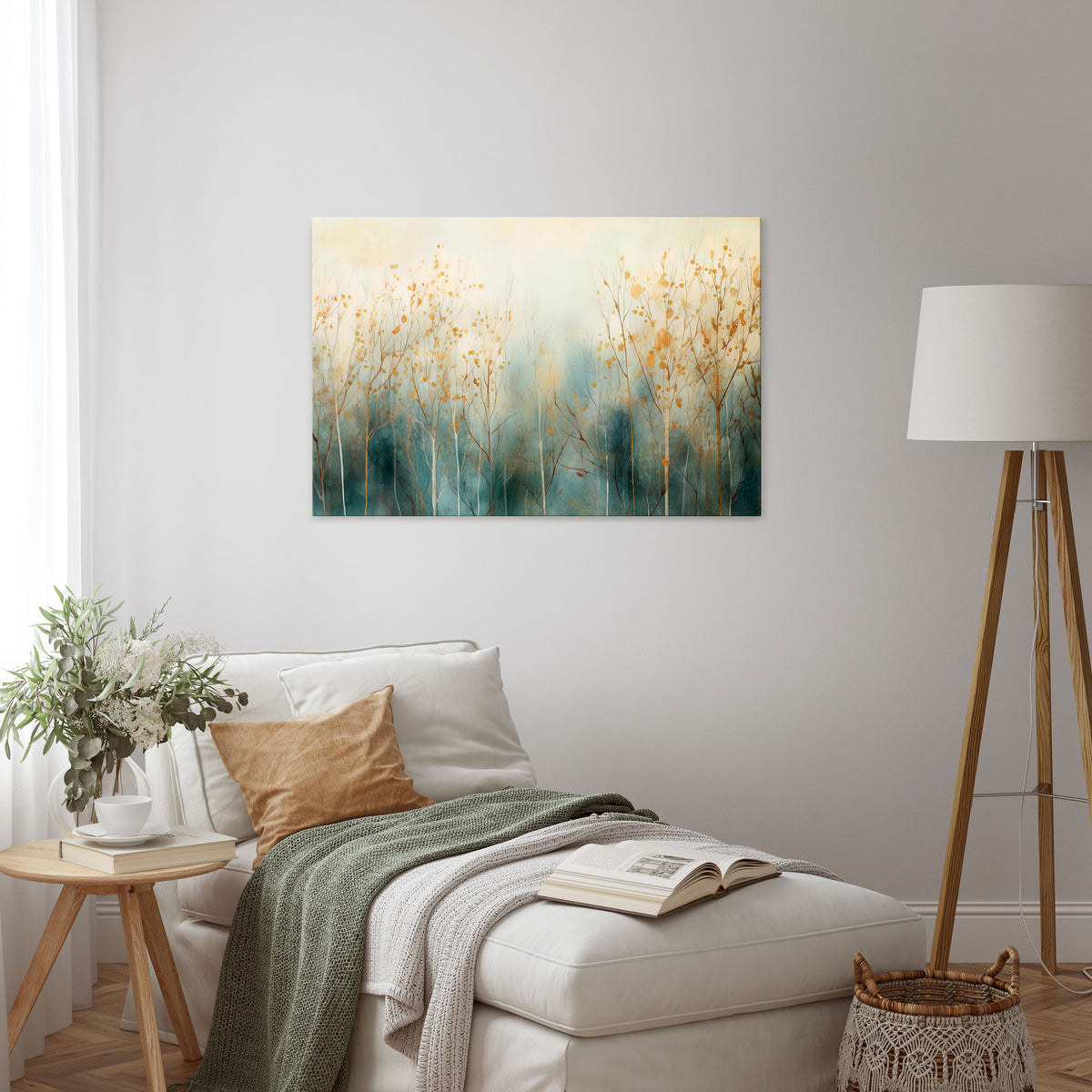 MYSTICAL FOREST DREAM Stampa su tela orizzontale