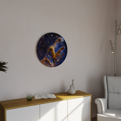 COSMIC DREAMSCAPE Round Wall Art