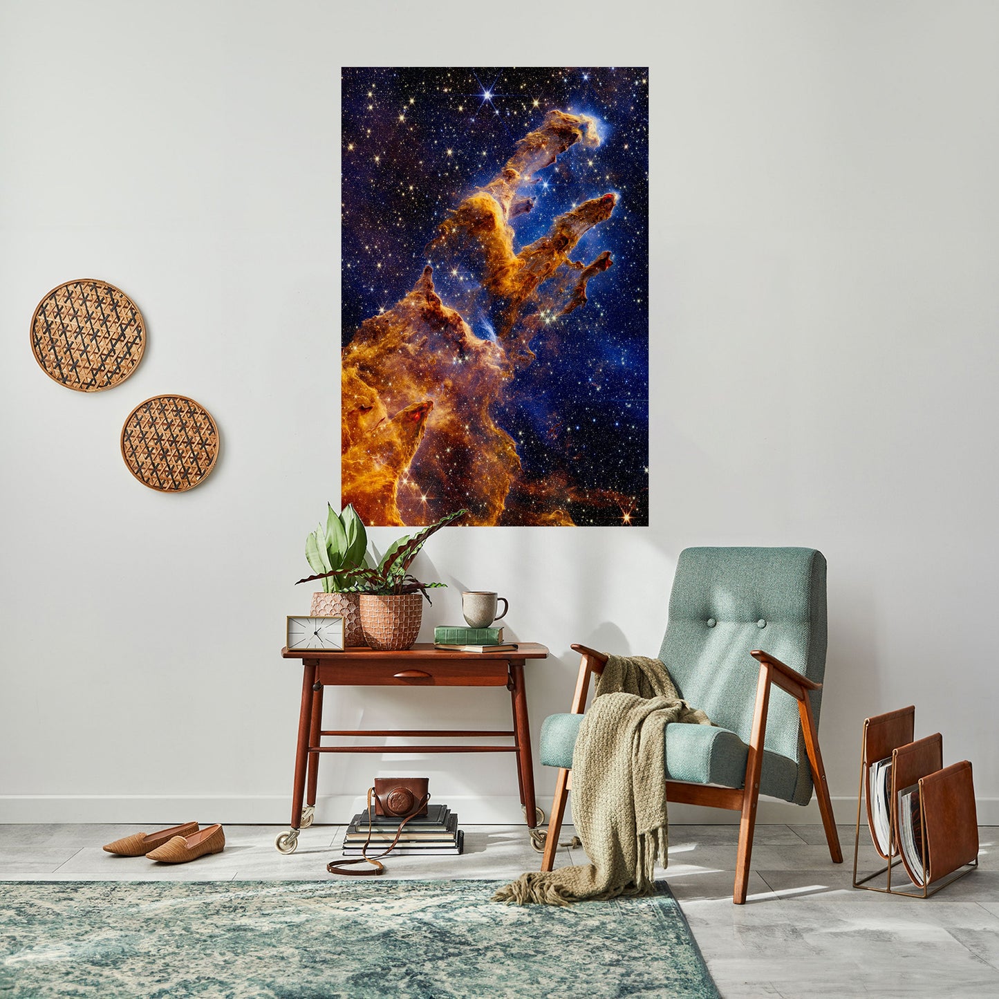 Poster verticale staccabile e attaccabile COSMIC DREAMSCAPE