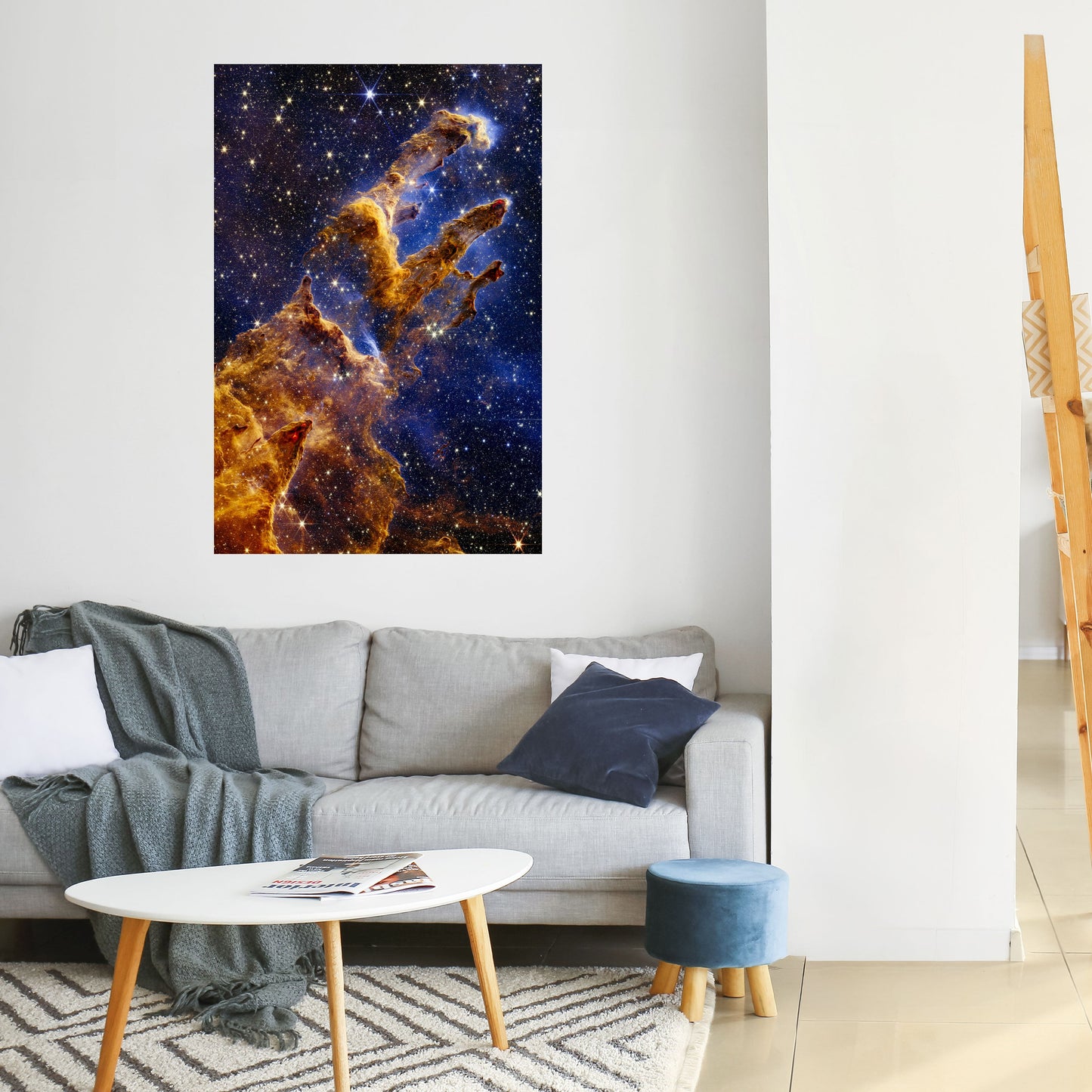 Poster verticale staccabile e attaccabile COSMIC DREAMSCAPE