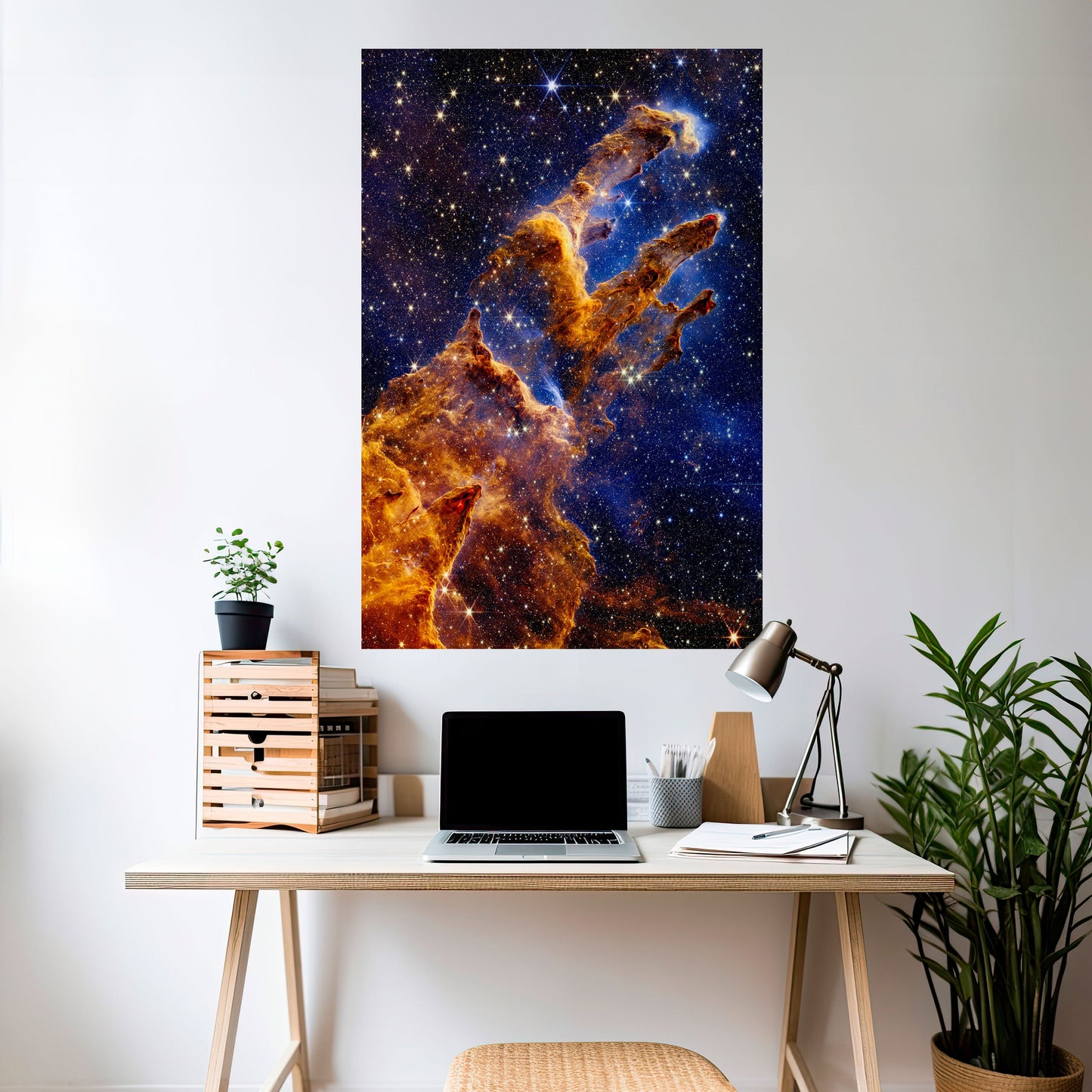 Poster verticale staccabile e attaccabile COSMIC DREAMSCAPE