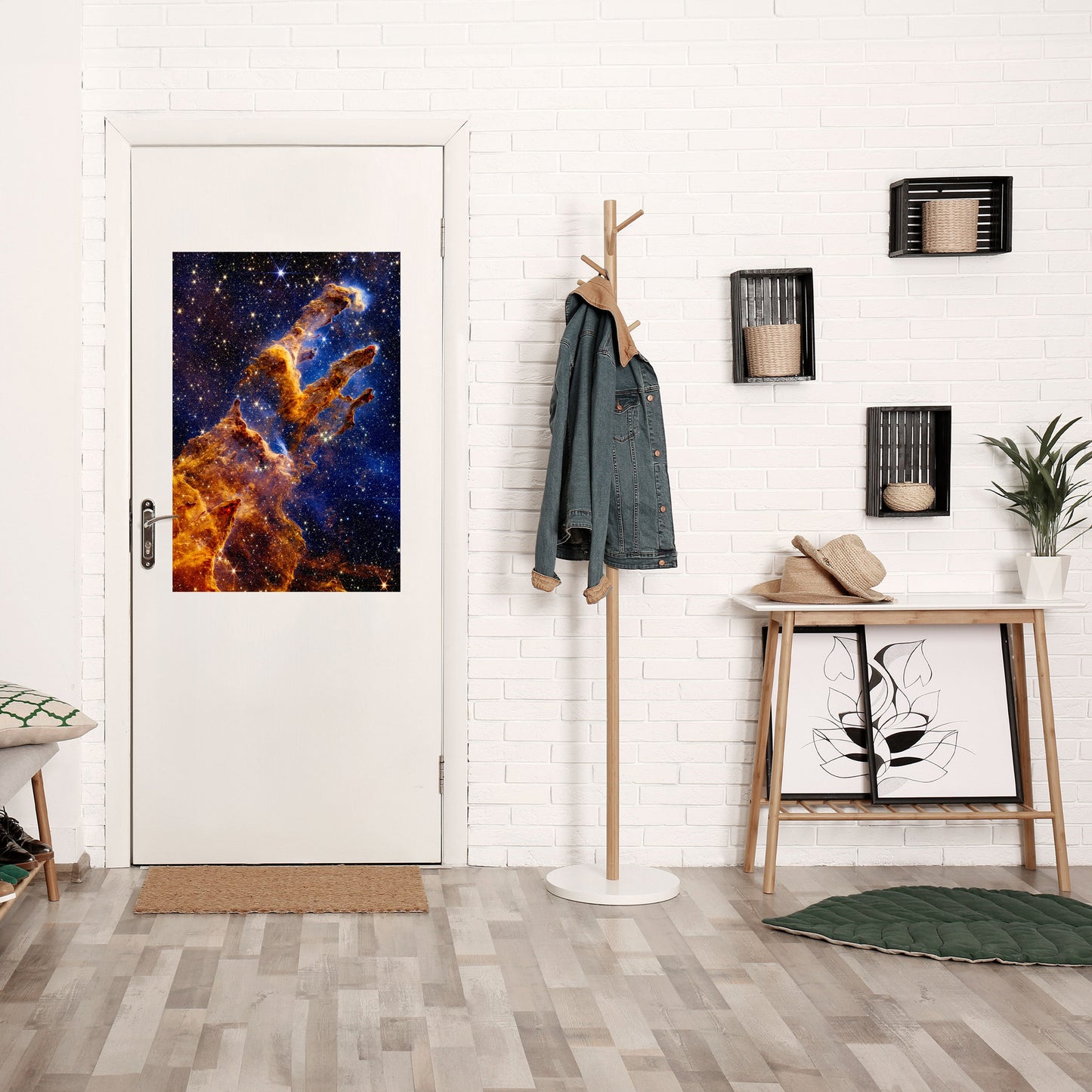 Poster verticale staccabile e attaccabile COSMIC DREAMSCAPE