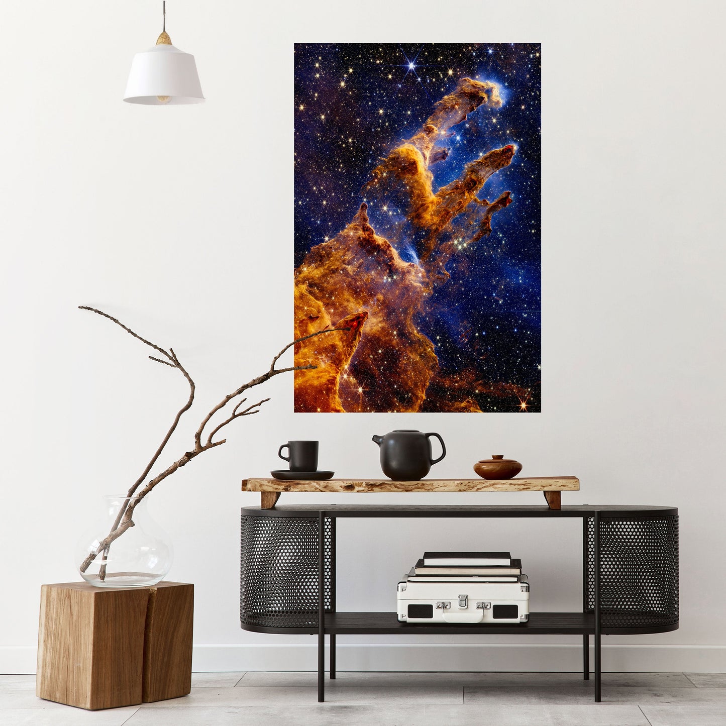 Poster verticale staccabile e attaccabile COSMIC DREAMSCAPE