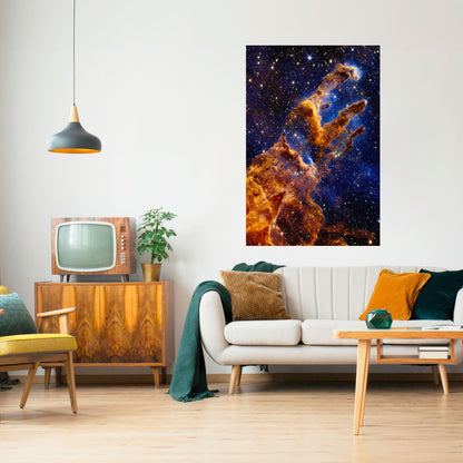 Poster verticale staccabile e attaccabile COSMIC DREAMSCAPE