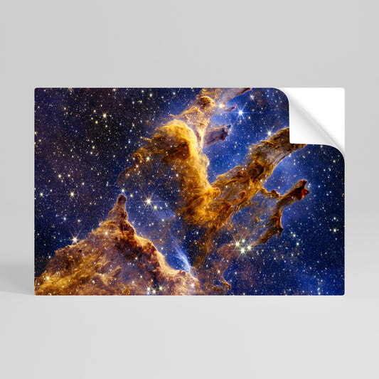 Poster orizzontale staccabile e attaccabile COSMIC DREAMSCAPE