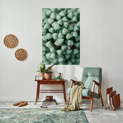 Poster verticale staccabile e attaccabile con TIDBITS VERDI TEXTURED