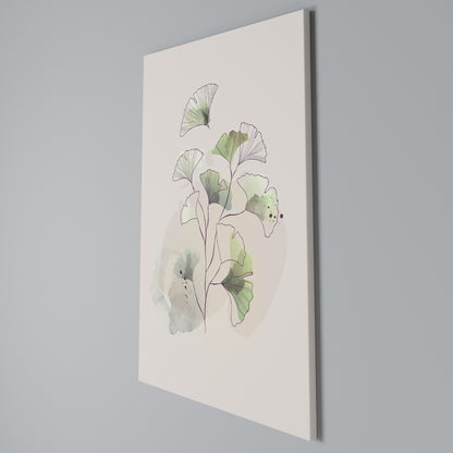 FOLIAGE REVERIE Stampa su Tela Verticale