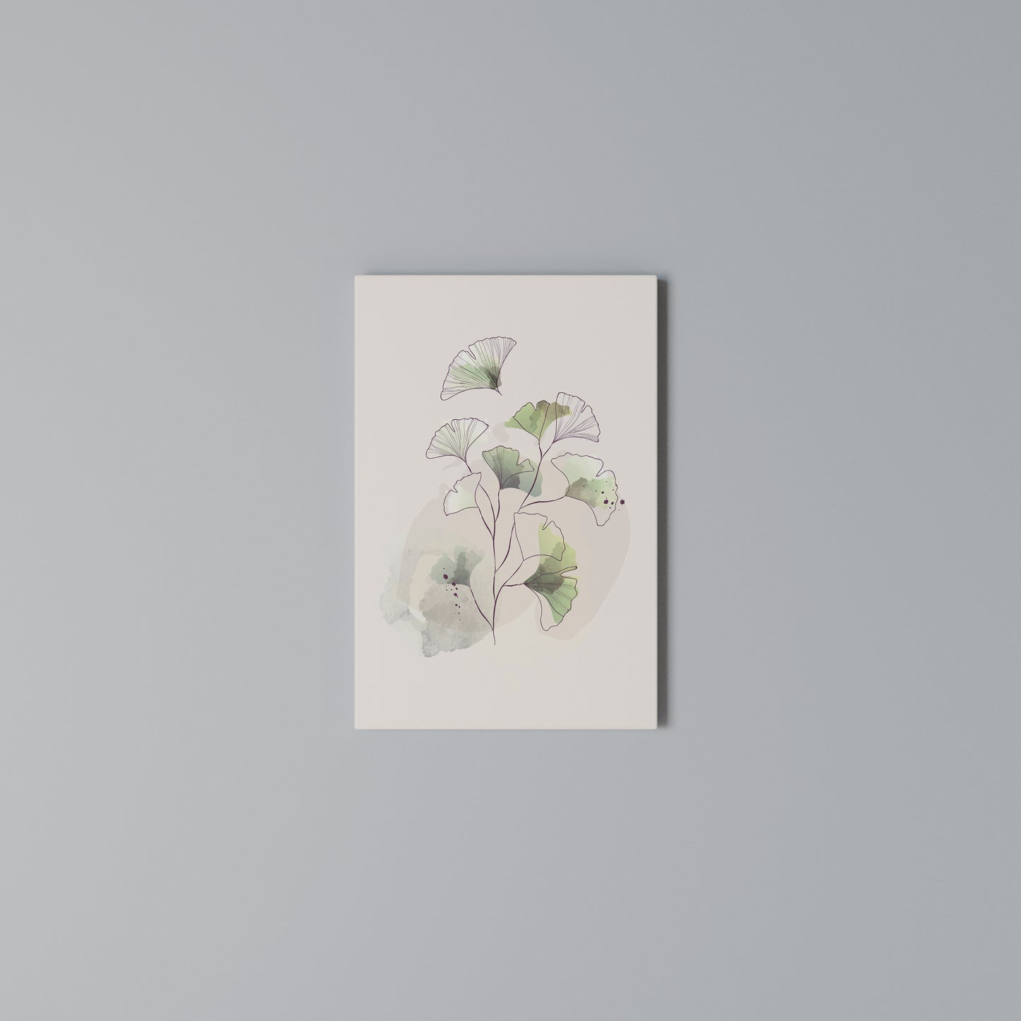 FOLIAGE REVERIE Stampa su Tela Verticale