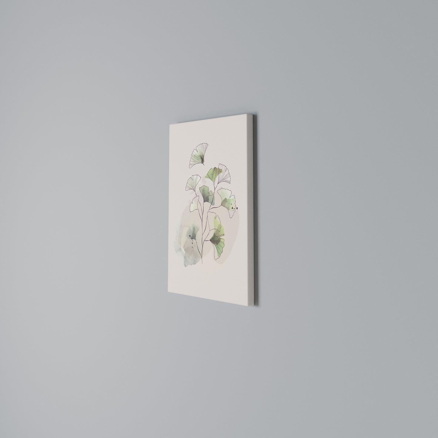 FOLIAGE REVERIE Stampa su Tela Verticale