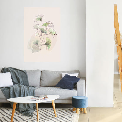 FOLIAGE REVERIE Poster verticale staccabile e attaccabile
