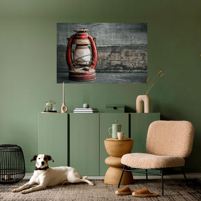 LANTERNA DEI RICORDI Poster orizzontale staccabile e attaccabile