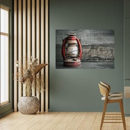 LANTERNA DEI RICORDI Poster orizzontale staccabile e attaccabile