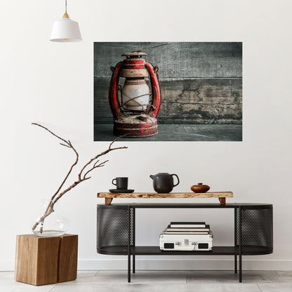 LANTERNA DEI RICORDI Poster orizzontale staccabile e attaccabile