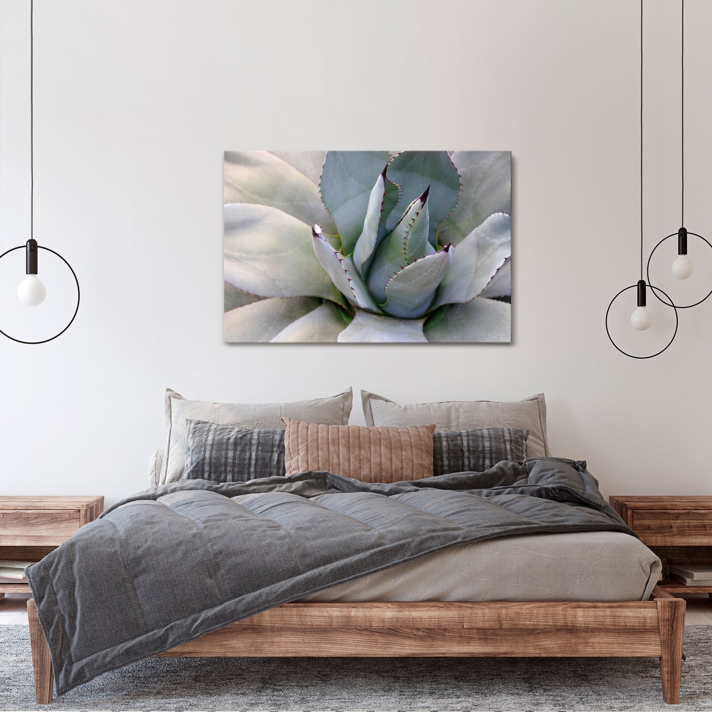 AGAVE ELEGANCE Stampa su tela orizzontale