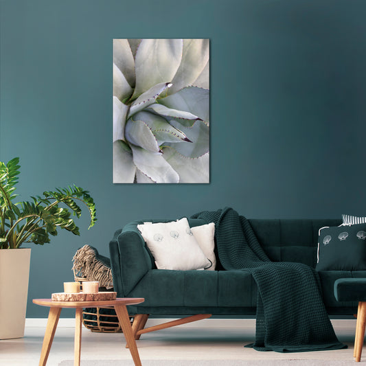 AGAVE ELEGANCE Vertical Canvas Print