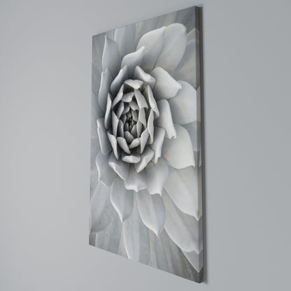 ELEGANT PETAL SWIRL Stampa su Tela Verticale