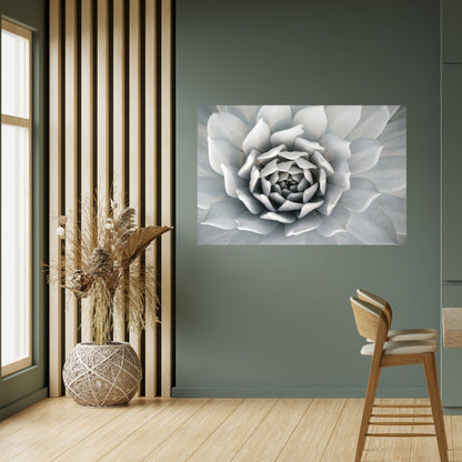 Poster orizzontale staccabile e attaccabile ELEGANTE PETAL SWIRL