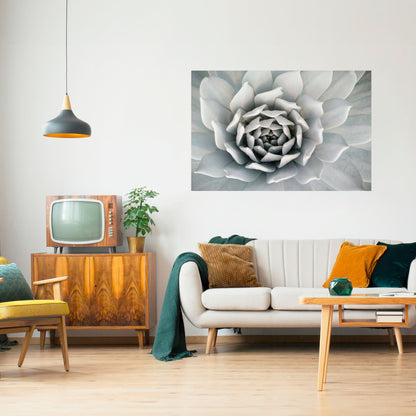 Poster orizzontale staccabile e attaccabile ELEGANTE PETAL SWIRL