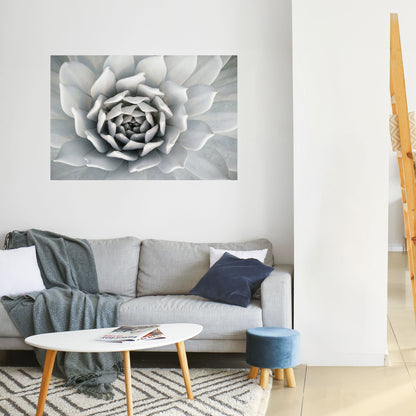 Poster orizzontale staccabile e attaccabile ELEGANTE PETAL SWIRL