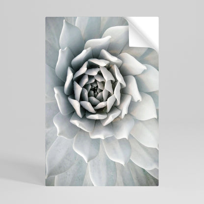 Poster verticale ELEGANTE PETAL SWIRL staccabile e attaccabile