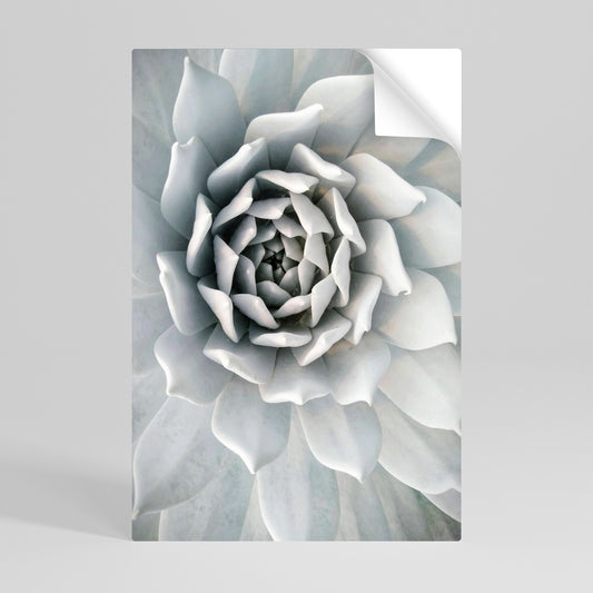 Poster verticale ELEGANTE PETAL SWIRL staccabile e attaccabile