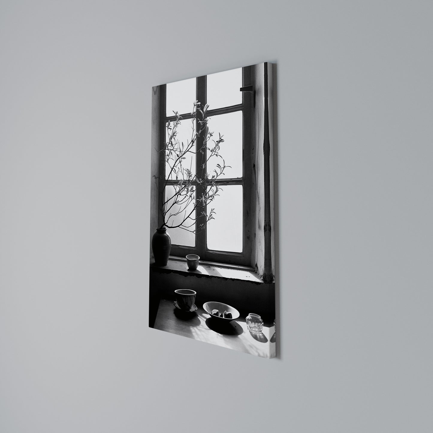 WHISPERING WINDOW LIGHT Vertical Canvas Print