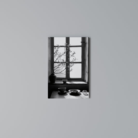 WHISPERING WINDOW LIGHT Stampa su Tela Verticale