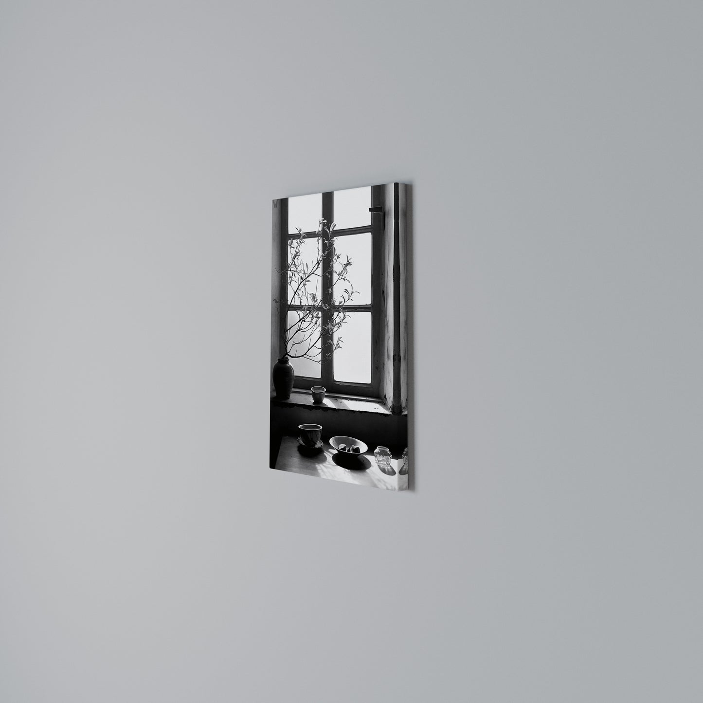 WHISPERING WINDOW LIGHT Vertical Canvas Print