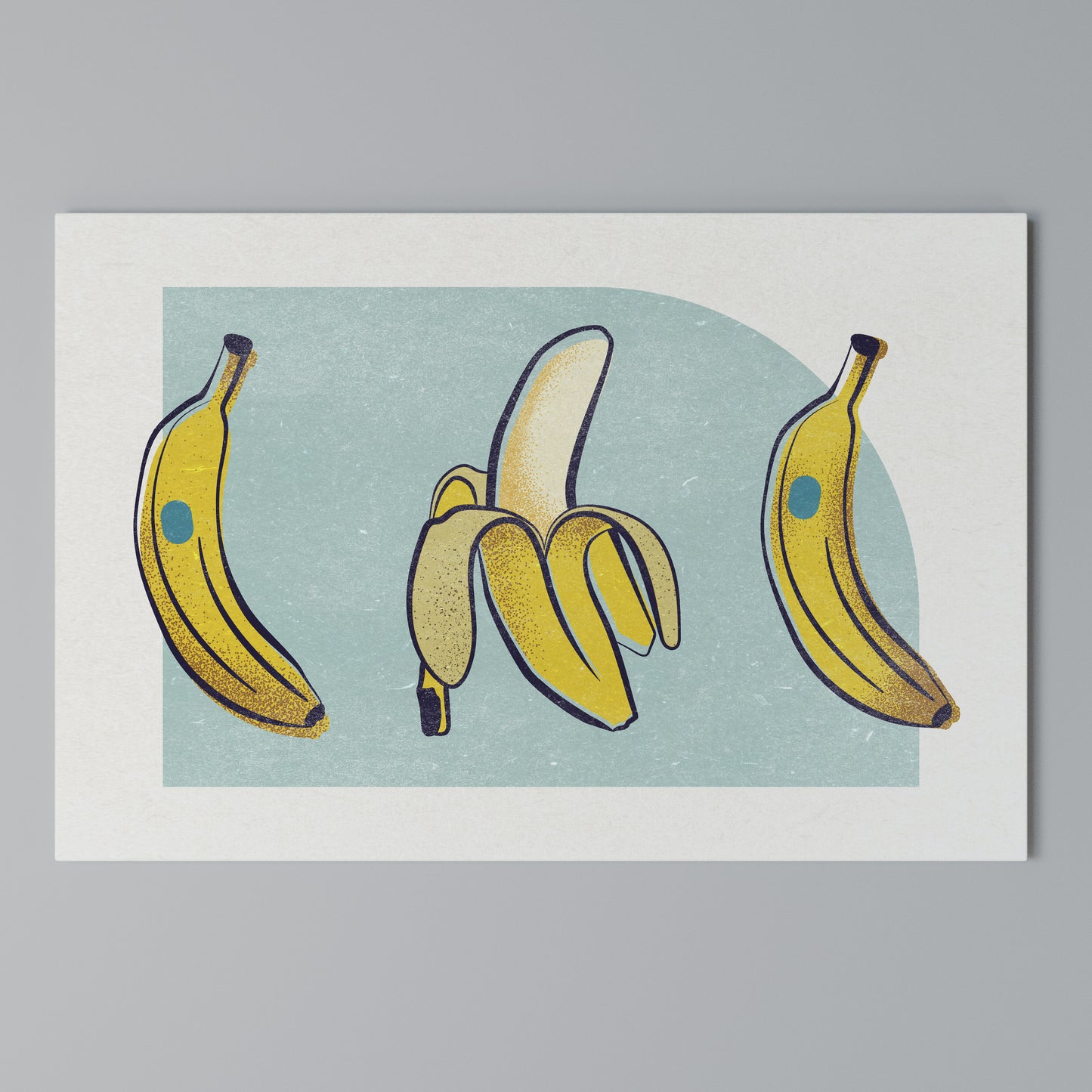 BOLD BANANA BOUQUET Stampa su tela orizzontale